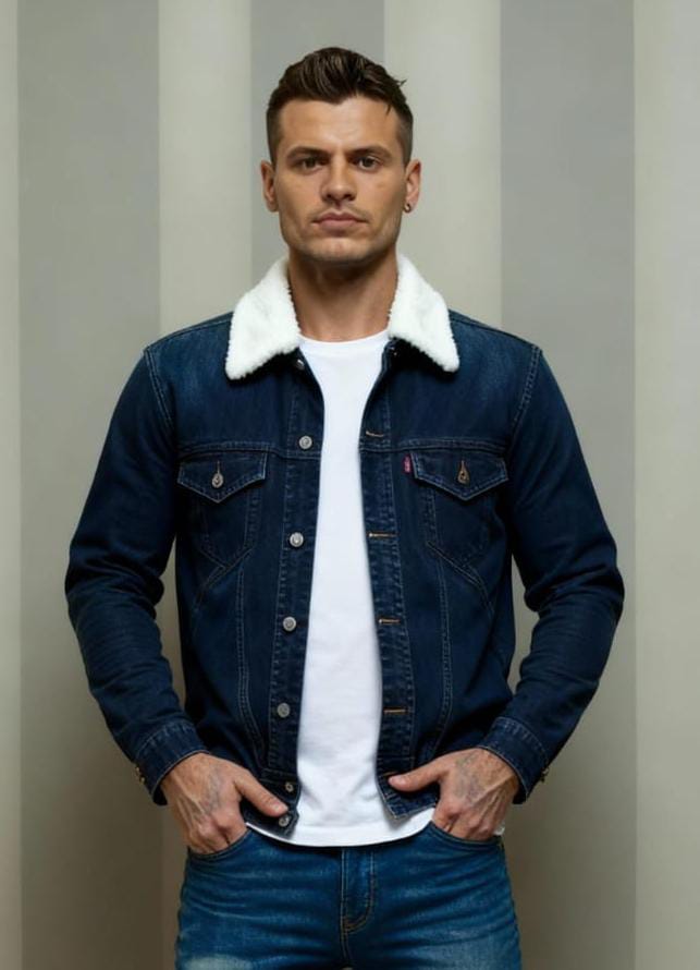 CHAQUETA DENIM OVEJERO